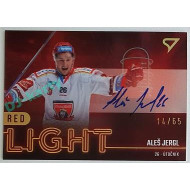 2022/23 Sportzoo ELH 2. série #RLS-AJ Aleš Jergl Red Light Auto xx/65