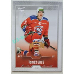 2022/23 Goal Cards Chance Liga 2. série #365 Tomáš Gřeš Expo Silver 1 of 3