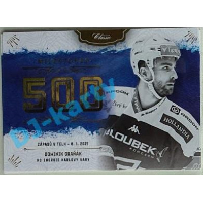 2020/21 OFS 2. série Dominik Graňák #MS-DGR Milestones GOLD /99