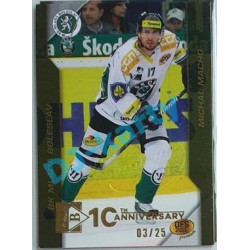 2020/21 OFS 2. série Michal Macho #44 03/25 Buyback Embosed GOLD