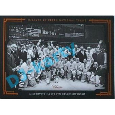 2020 OFS SSČH Mistrovství světa 1972 Československo #HCNT-26 02/20 History of Czech National Teams Cooper