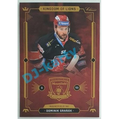 2021 OFS Kingdom of Lions Dominik Graňák #B10