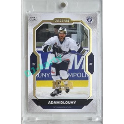 2023/24 Goal cards Chance Liga 2. série #352 Adam Dlouhý Expo Gold 1of7