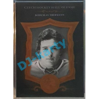 2020 OFS Síň slávy českého hokeje Bohuslav Ebermann #SSCH-055 08/25 Black Cut