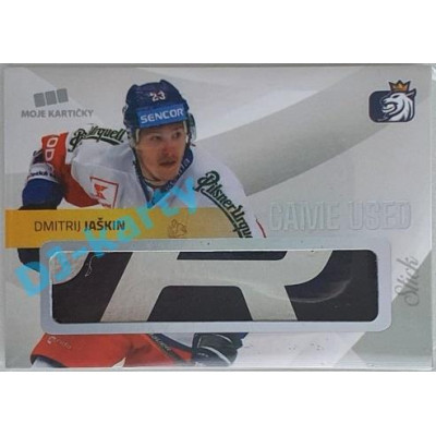 2020 MK reprezentace Dmitrij Jaškin #8 Game Used Memorabilia Promo