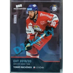 2020 MK reprezentace Tomáš Rachůnek RC EHT #27 Blue Promo