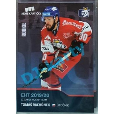 2020 MK reprezentace Tomáš Rachůnek RC EHT #27 Blue Promo