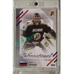 2023/24 Goal cards Chance Liga 2. série #IN-07 Maxim Zhukov International Parallel xx/19