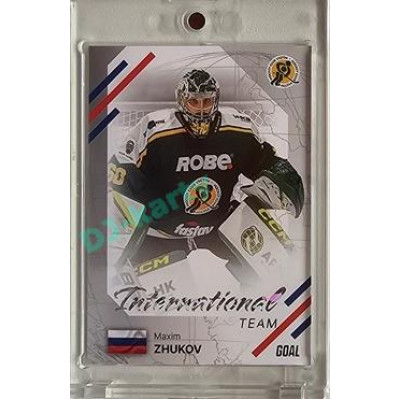 2023/24 Goal cards Chance Liga 2. série #IN-07 Maxim Zhukov International Parallel xx/19