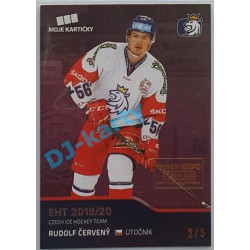 2020 MK reprezentace Rudolf Červený #2 2/5 Blue Czech Expo