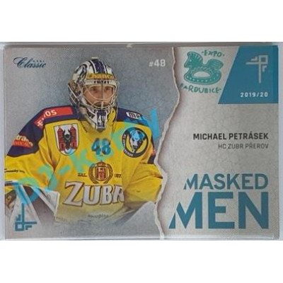 2019/20 OFS Chance liga Michael Petrásek #MM-MPE xx/15 Masked Men Expo Pard.