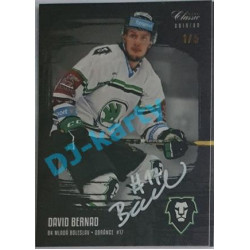 2019/20 OFS David Bernad #141 1/5 Black Rainbow Signature