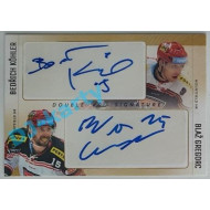 2016/17 OFS Bedřich Köhler/Blaž Gregorc #DS-35 02/14 Double Signature