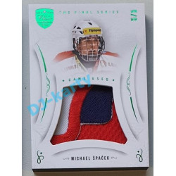 2021/22 OFS The Final Series Michael Špaček #JER-MS 5/5 Game Used Jersey Emerald