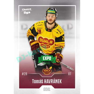 2022/23 Goal Cards Chance Liga Update #407 Tomáš Havránek Expo Green