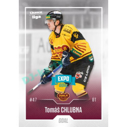 2022/23 Goal Cards Chance Liga Update #410 Tomáš Chlubna Expo Blue