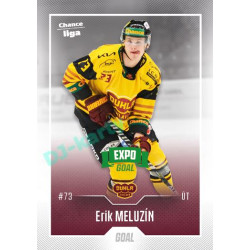 2022/23 Goal Cards Chance Liga Update #411 Erik Meluzín Expo Green