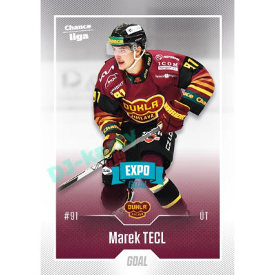 2022/23 Goal Cards Chance Liga Update #412 Marek Tecl Expo Blue