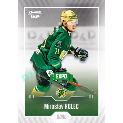 2022/23 Goal Cards Chance Liga Update #418 Miroslav Holec Expo Green