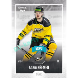 2022/23 Goal Cards Chance Liga Update #424 Adam Křemen Expo Blue
