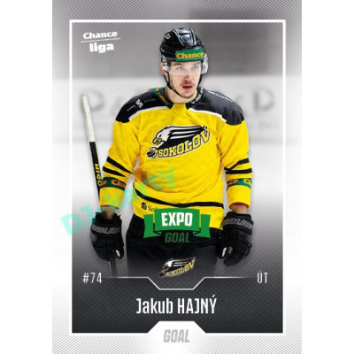2022/23 Goal Cards Chance Liga Update #427 Jakub Hajný Expo Green
