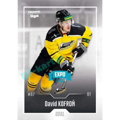 2022/23 Goal Cards Chance Liga Update #428 David Kofroň Expo Blue