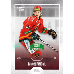 2022/23 Goal Cards Chance Liga Update #430 Matěj Přibyl Expo Green