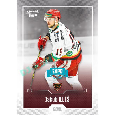 2022/23 Goal Cards Chance Liga Update #431 Jakub Illéš Expo Blue
