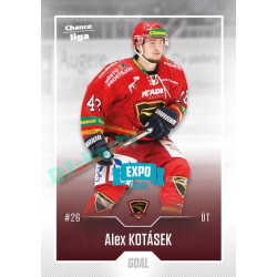 2022/23 Goal Cards Chance Liga Update #432 Alex Kotásek Expo Blue