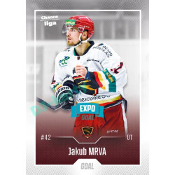 2022/23 Goal Cards Chance Liga Update #433 Jakub Mrva Expo Blue