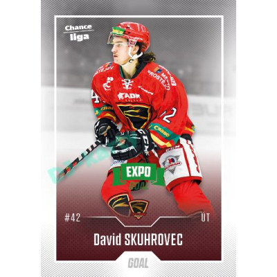 2022/23 Goal Cards Chance Liga Update #434 David Skuhrovec Expo Green