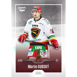 2022/23 Goal Cards Chance Liga Update #436 Martin Dubský Expo Green
