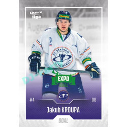 2022/23 Goal Cards Chance Liga Update #437 Jakub Kroupa Expo Green