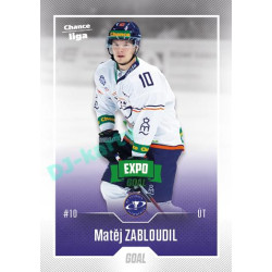 2022/23 Goal Cards Chance Liga Update #438 Matěj Zabloudil Expo Green