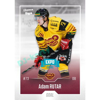 2022/23 Goal Cards Chance Liga Update #404 Adam Rutar Expo Blue