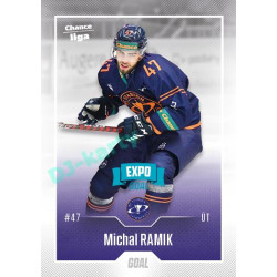 2022/23 Goal Cards Chance Liga Update #441 Michal Ramik Expo Blue