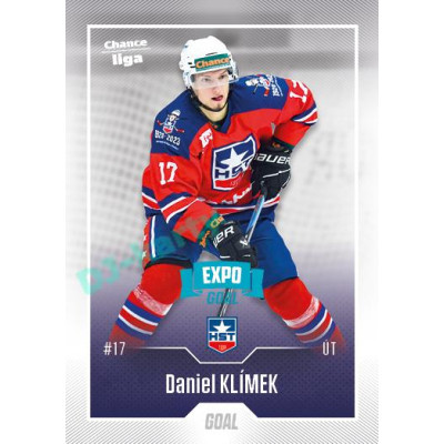 2022/23 Goal Cards Chance Liga Update #442 Daniel Klímek Expo Blue
