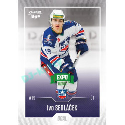 2022/23 Goal Cards Chance Liga Update #443 Ivo Sedláček Expo Green