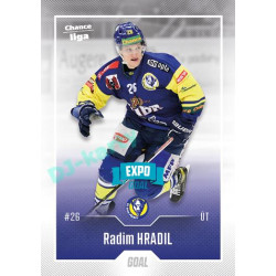 2022/23 Goal Cards Chance Liga Update #446 Radim Hradil Expo Blue