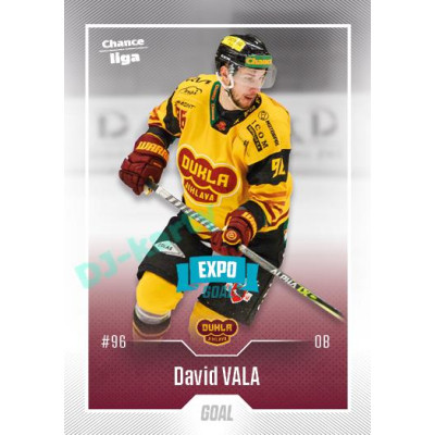 2022/23 Goal Cards Chance Liga Update #405 David Vala Expo Blue