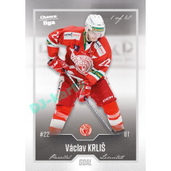 2022/23 Goal Cards Chance Liga Update #451 Václav Krliš Silver 1 of 60
