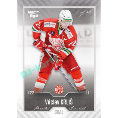 2022/23 Goal Cards Chance Liga Update #451 Václav Krliš Silver 1 of 60