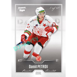 2022/23 Goal Cards Chance Liga Update #452 Daniil Petrov Silver 1 of 60