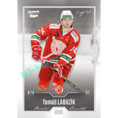 2022/23 Goal Cards Chance Liga Update #453 Tomáš Labuzík Silver 1 of 60