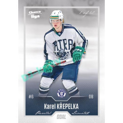 2022/23 Goal Cards Chance Liga Update #454 Karel Křepelka Silver 1 of 60