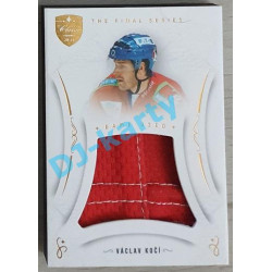 2021/22 OFS The Final Series Václav Kočí #JER-VK Game Used Jersey Gold PROMO