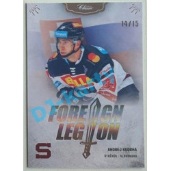 2020/21 OFS 2. série Andrej Kudrna #FL-AKU 14/15 Foreign Legion Neon Rainbow