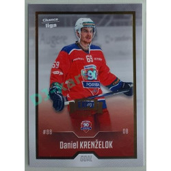 2022/23 Goal Cards Chance Liga 1. série #163 Daniel Krenželok Expo Pardubice Gold 1 of 3