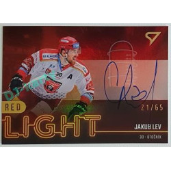 2022/23 Sportzoo ELH 2. série #RLS-JL Jakub Lev Red Light Auto xx/65