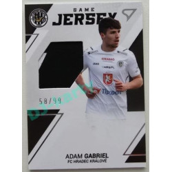 2022/23 Sportzoo Fortuna Liga 2. série #GJ-AG Aham Gabriel Game Jersey 58/99